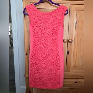 Apt. 9 Coral Lace Dress